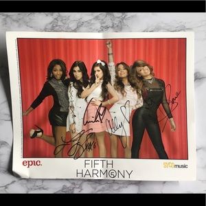 Fifth Harmony Autograph